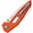 MKM-Maniago Knife Makers Edge Linerlock Orange MKMEGLAOR