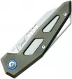 MKM-Maniago Knife Makers Edge Folder Titanium Bronze MKMEGTBR