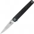 MKM-Maniago Knife Makers Flame Framelock Drop CF - MKMFL01FCT