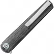 MKM-Maniago Knife Makers Flame Light Linerlock Black MKMFL01LBC