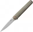 MKM-Maniago Knife Makers Flame Light Linerlock Green - MKMFL01LGC