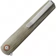 MKM-Maniago Knife Makers Flame Light Linerlock Green MKMFL01LGC