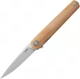 MKM-Maniago Knife Makers Flame Light Linerlock Natural - MKMFL01LNC