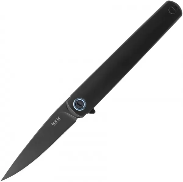 MKM-Maniago Knife Makers Flame Framelock Drop Dark SW MKMFL01TDSW