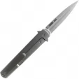 MKM-Maniago Knife Makers Flame Framelock Dagger Micarta MKMFL02GCT
