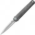 MKM-Maniago Knife Makers Flame Light Linerlock Black - MKMFL02LBC