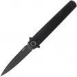 MKM-Maniago Knife Makers Flame Framelock Dagger Dark SW - MKMFL02TDSW