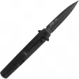 MKM-Maniago Knife Makers Flame Framelock Dagger Dark SW MKMFL02TDSW