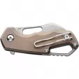 MKM-Maniago Knife Makers Isonzo Linerlock Hawkbill TI MKMFX03M1TBR