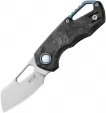 MKM-Maniago Knife Makers Isonzo Linerlock Cleaver CF - MKMFX03M2CM