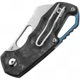 MKM-Maniago Knife Makers Isonzo Linerlock Cleaver CF MKMFX03M2CM