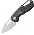 MKM-Maniago Knife Makers Isonzo Linerlock Clip Point CF - MKMFX03M3CM