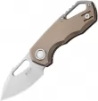 MKM-Maniago Knife Makers Isonzo Linerlock Clip Point TI - MKMFX03M3TBR