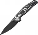 MKM-Maniago Knife Makers Goccia Linerlock White Storm - MKMGCCFWD