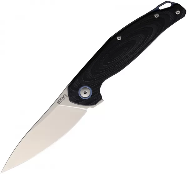 MKM-Maniago Knife Makers Goccia Linerlock G10 MKMGCGBK