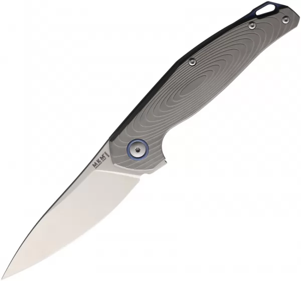 MKM-Maniago Knife Makers Goccia Linerlock Ti Blasted MKMGCT