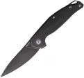 MKM-Maniago Knife Makers Goccia Linerlock Ti Dark SW - MKMGCTDSW