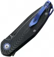 MKM-Maniago Knife Makers Goccia Linerlock Ti Dark SW MKMGCTDSW