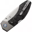 MKM-Maniago Knife Makers Hero Lockback CF MKMHRCFT