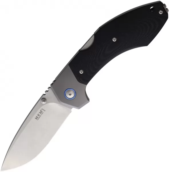 MKM-Maniago Knife Makers Hero Lockback Black G10 MKMHRGTBK