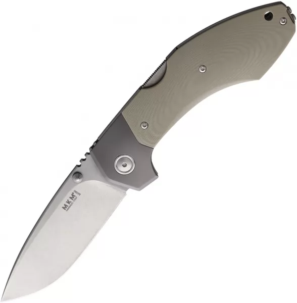 MKM-Maniago Knife Makers Hero Lockback Tan G10 MKMHRGTTN