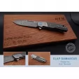 MKM-Maniago Knife Makers Clap Damascus Linerlock MKML01D