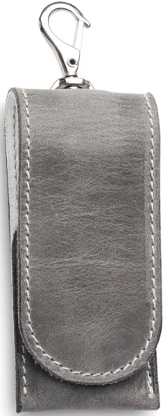 MKM-Maniago Knife Makers Leather Tool Pouch Gray MKMLTP1