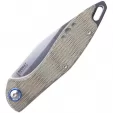 MKM-Maniago Knife Makers Fara Slip Joint Green Micarta MKMM015