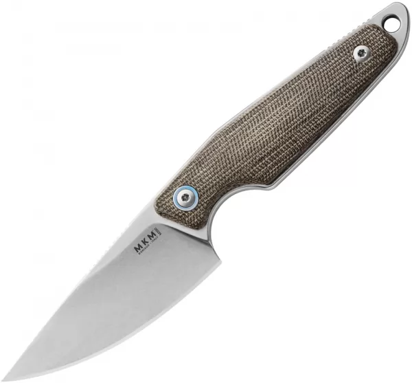 MKM-Maniago Knife Makers Makro 1 Green Micarta MKMMA01GC