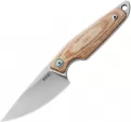MKM-Maniago Knife Makers Makro 1 Natural Micarta - MKMMA01NC