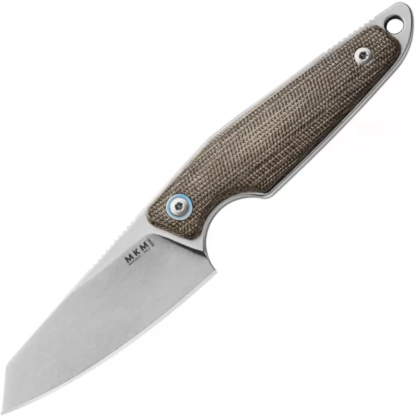 MKM-Maniago Knife Makers Makro 2 Green Micarta MKMMA02GC