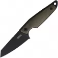 MKM-Maniago Knife Makers Makro 2 Black Green Mic - MKMMA02GCB