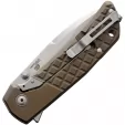 MKM-Maniago Knife Makers Maximo Framelock Ti SW MKMMMTBR
