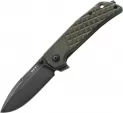 MKM-Maniago Knife Makers Maximo Framelock Ti Green - MKMMMTGRD