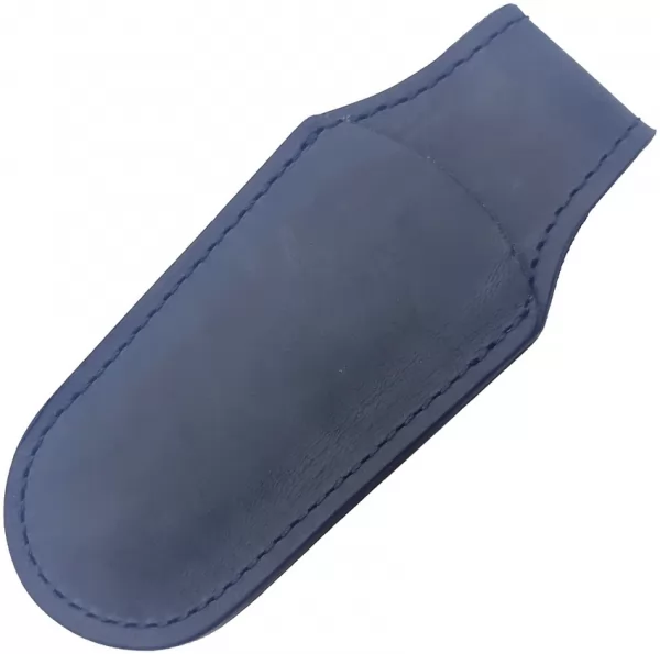 MKM-Maniago Knife Makers Magnetic Leather Pocket Sheath MKMPLSM01BL
