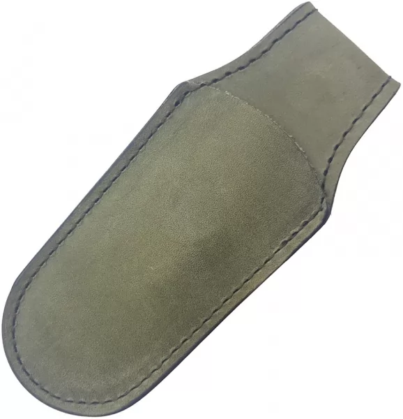 MKM-Maniago Knife Makers Magnetic Leather Pocket Sheath MKMPLSM01GR
