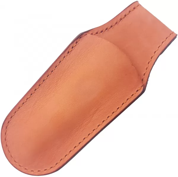 MKM-Maniago Knife Makers Magnetic Leather Pocket Sheath MKMPLSM01OR