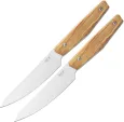 MKM-Maniago Knife Makers Prima Steak Knife Set Olive - MKMPRST2O