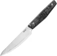 MKM-Maniago Knife Makers Prima Steak Knife Dark Mat - MKMPRSTCFD