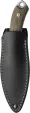 MKM-Maniago Knife Makers Pocket Tango 1 Fixed Blade Grn MKMPT1GC