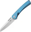 MKM-Maniago Knife Makers ROAR Framelock Blue TI - MKMROTBL