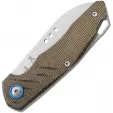 MKM-Maniago Knife Makers Root Slip Joint Green Mic MKMRTGC
