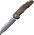 MKM-Maniago Knife Makers Root Slip Joint Bronze - MKMRTTBR