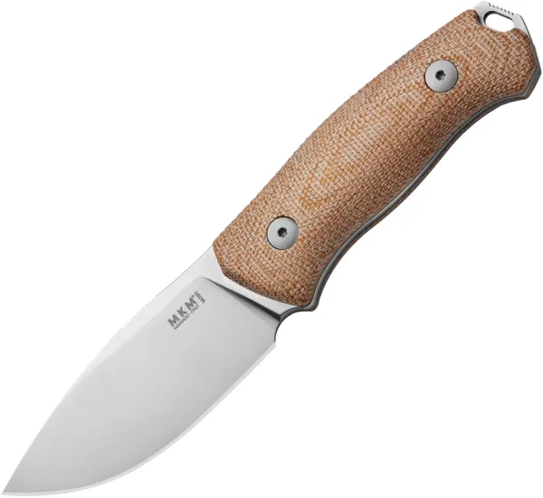 MKM-Maniago Knife Makers Small LOV Fixed Blade Nat Mic MKMSLNC