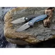 MKM-Maniago Knife Makers Timavo Linerlock Viper CF MKMV025