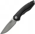 MKM-Maniago Knife Makers Timavo Linerlock Viper Black - MKMV026