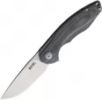MKM-Maniago Knife Makers Timavo Linerlock Black - MKMVP02BC