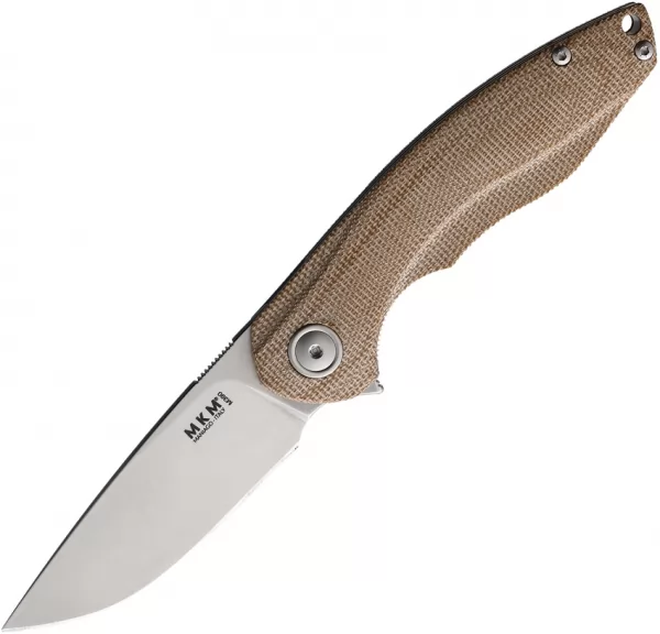MKM-Maniago Knife Makers Timavo Linerlock Natural MKMVP02NC