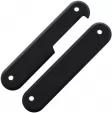 MKM-Maniago Knife Makers Malga 6 Scales Black G10 - MKMXMP06GBK
