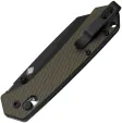 MKM-Maniago Knife Makers Yipper Crossbar Lock OD Green MKMYPGODB